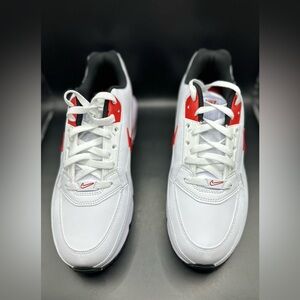 Nike Air Max LTD 3 Men's Sz 10.5 (NEW) BV1171 100 White/Red (No Box Lid)